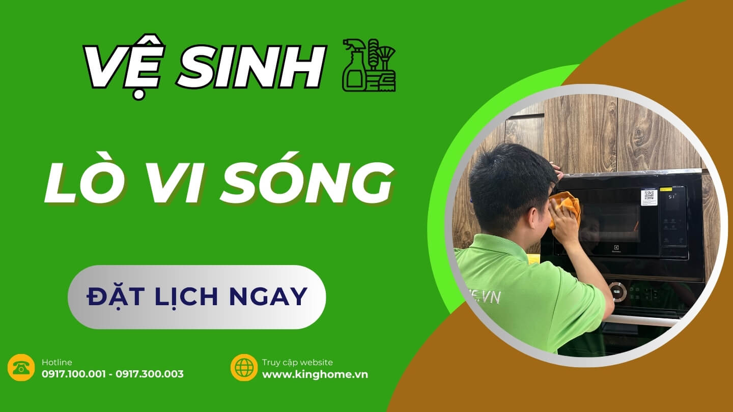 Vệ sinh lò vi sóng